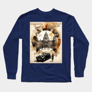 A look back at 1960s Belfast. Long Sleeve T-Shirt